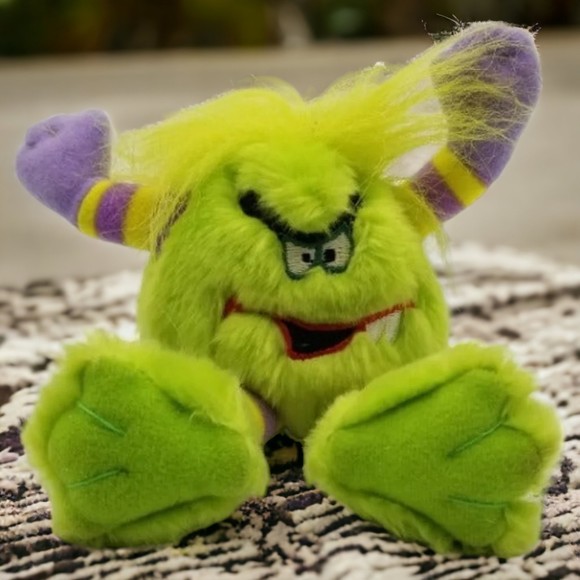 Fitz Patrick 1998 Silly Slammers Beanbag With An Attitude Makes Sounds Vintage - Picture 1 of 8